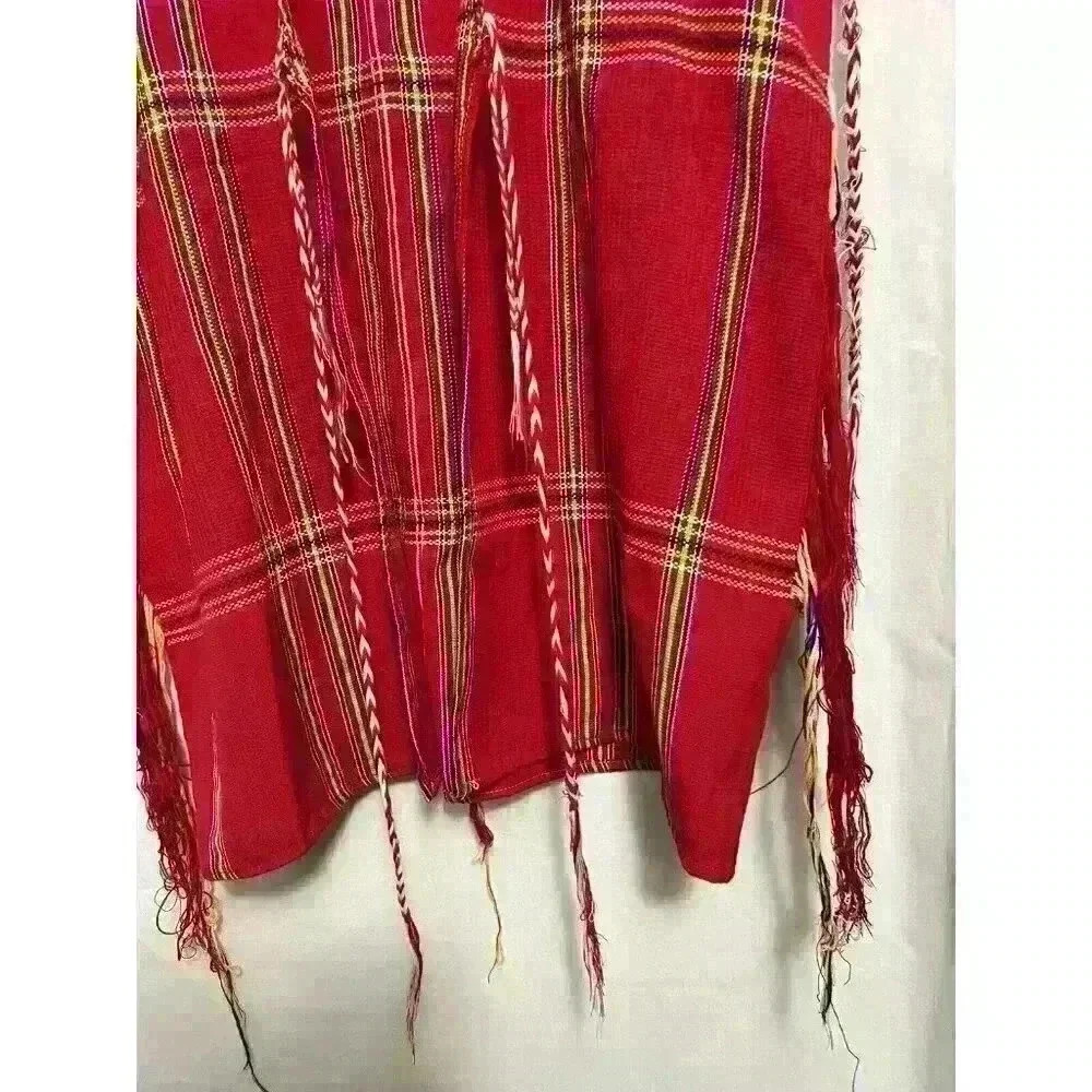 Thailand Karen Tribe Woven Vest Vintage Burma Chin Tribal Attire 0063 - Picture 4 of 9
